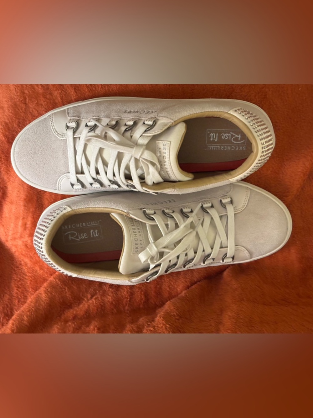 Skechers Street Los Angeles, Rise Fit line, Women’s size 10, Off-White color. - Picture 10 of 11